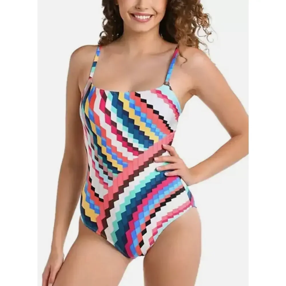 La Blanca Slice Of Paradise Lingerie One Piece Suit 4 NWT